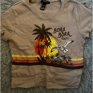 Forever 21 baby tee